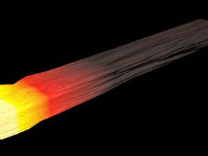 Heated Metal - animated 3D Model