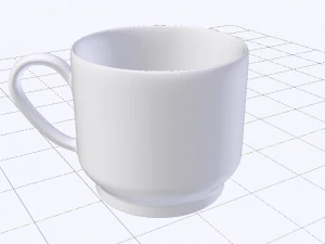 Cup of Coffee 3D Model