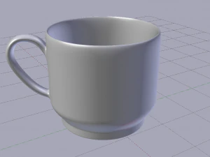 Cup of Coffee 3D Model