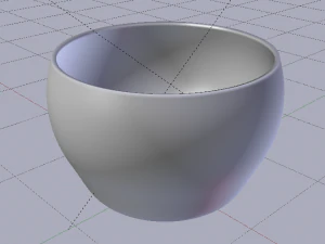 3D Bowl 3D Model