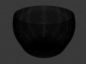 3D Bowl 3D Model