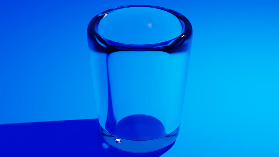 3D Glass 3D Model .c4d .max .obj .3ds .fbx .stl .blend 