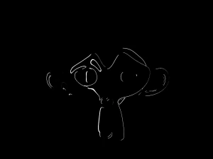 The Star Wars Lightning Effect - made in Blender 3D Model