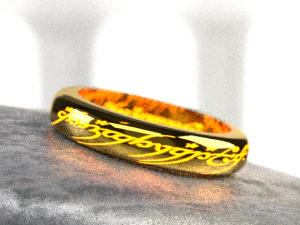 One Ring 3D Model