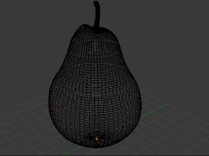 3D Pear 3D Model