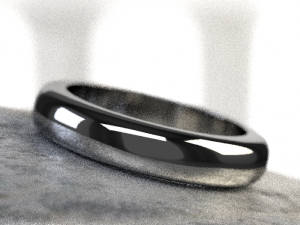 Silver Ring Model 3D