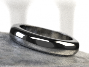 Silver Ring 3D Модель