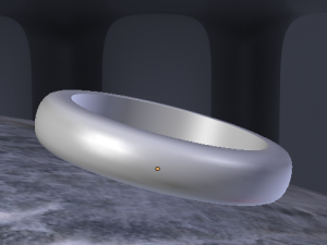 Silver Ring 3D Модель