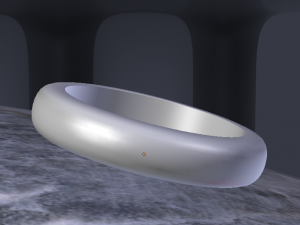 Gold Ring Modèle 3D