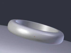 Gold Ring 3D Model
