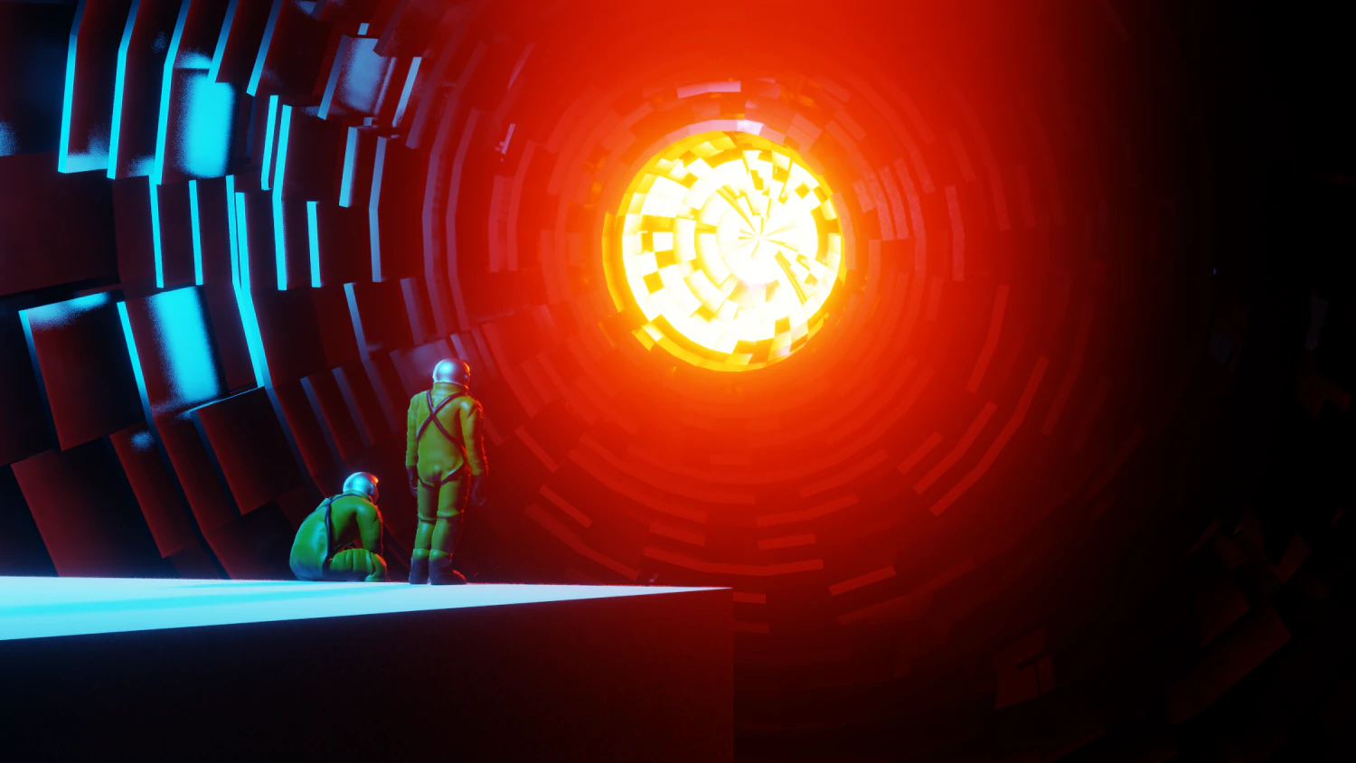 Sci-Fi Scene - made in Blender 3D Model .c4d .max .obj .3ds .fbx .stl .blend 