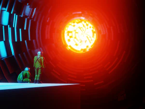 Scena fantascientifica - realizzata in Blender Modello 3D