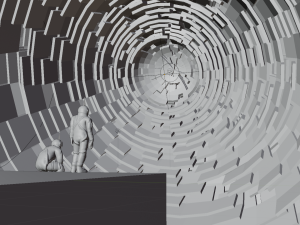 Sci-Fi Scene - made in Blender 3D 模型