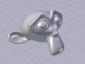 Hologram Shader 3D Model
