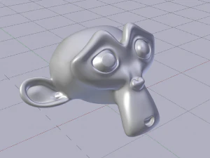 Hologram Shader 3D Model