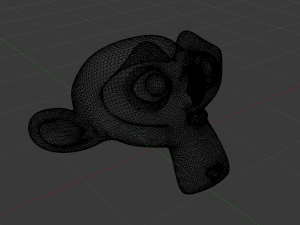 Hologram Shader 3D Model