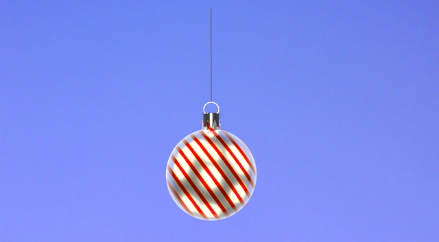 Christmas Ball 3D 模型 .c4d .max .obj .3ds .fbx .stl .blend
