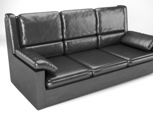 Leather Sofa 3D Модель
