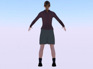 Woman 3Dモデル