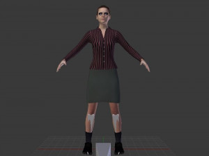 Woman 3Dモデル