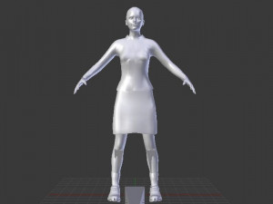 Woman 3Dモデル