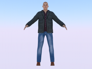 Human 3D मॉडल