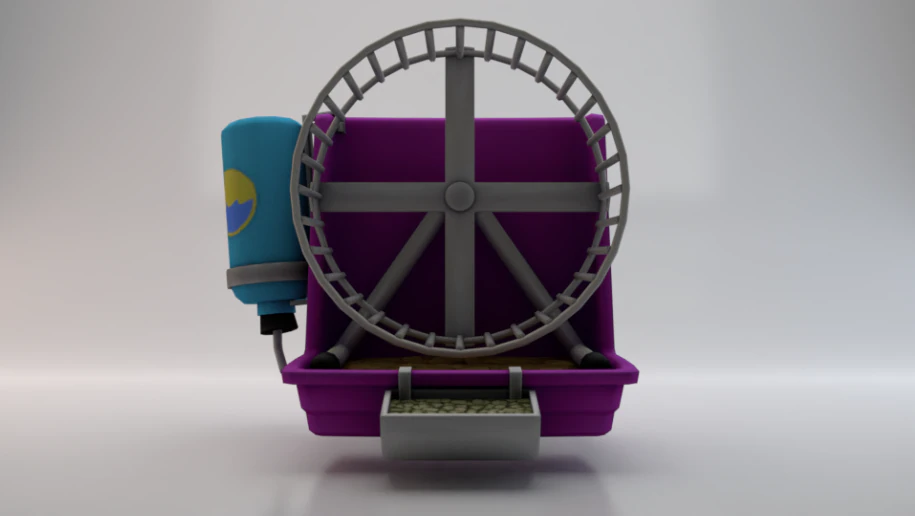 Zaino Modello 3D .c4d .max .obj .3ds .fbx .stl .blend 