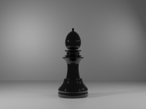 Bishop Black - made in Blender 3D Model