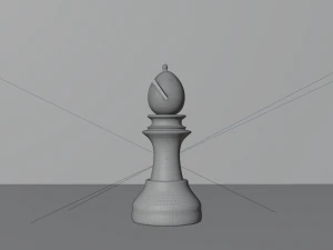 Bishop Black - made in Blender 3D Model