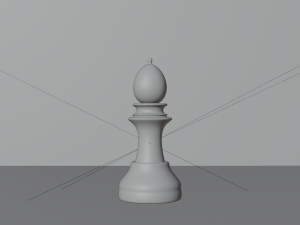 Bishop White - made in Blender 3D 模型