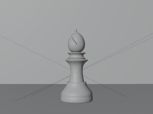 Bishop White - made in Blender 3D 模型