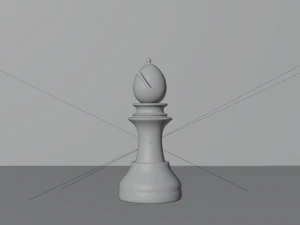 Bishop White - made in Blender 3D Model