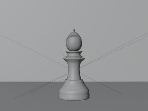 Bishop White - made in Blender 3D 模型