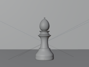 Bishop White - made in Blender 3D 模型