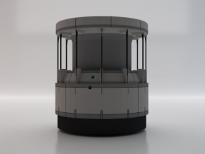 Sci-Fi Dropper 01 3D Модель