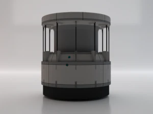 Sci-Fi Dropper 01 3D Model