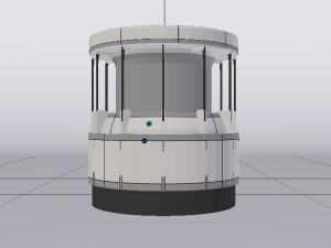 Sci-Fi Dropper 01 3D Модель