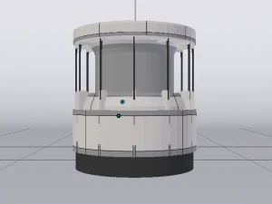 Sci-Fi Dropper 01 3D Model