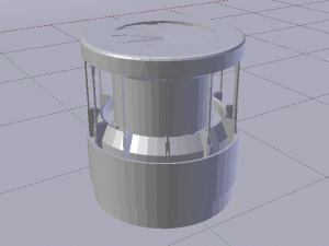 Sci-Fi Dropper 01 3D Модель