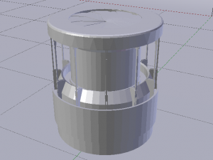 Sci-Fi Dropper 01 3D Модель