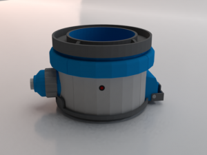 Sci-Fi Dropper 02 Modèle 3D