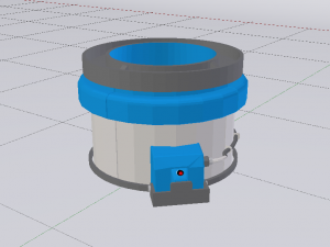 Sci-Fi Dropper 02 Modèle 3D