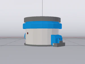 Sci-Fi Dropper 02 3D Model