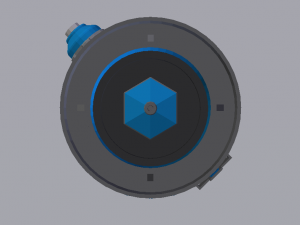 Sci-Fi Dropper 02 Modèle 3D