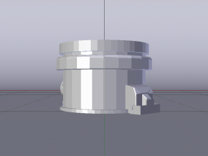 Sci-Fi Dropper 02 Modèle 3D