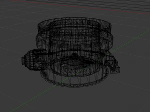 Sci-Fi Dropper 02 3D Model
