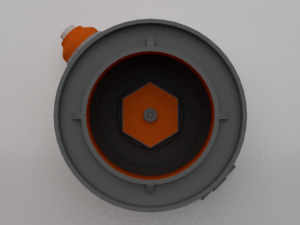 Sci-Fi Dropper 03 3D Model