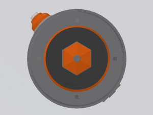 Sci-Fi Dropper 03 3D Model