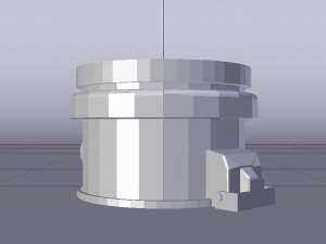 Sci-Fi Dropper 03 3D Model