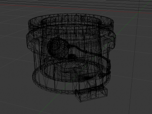 Sci-Fi Dropper 03 3D Model